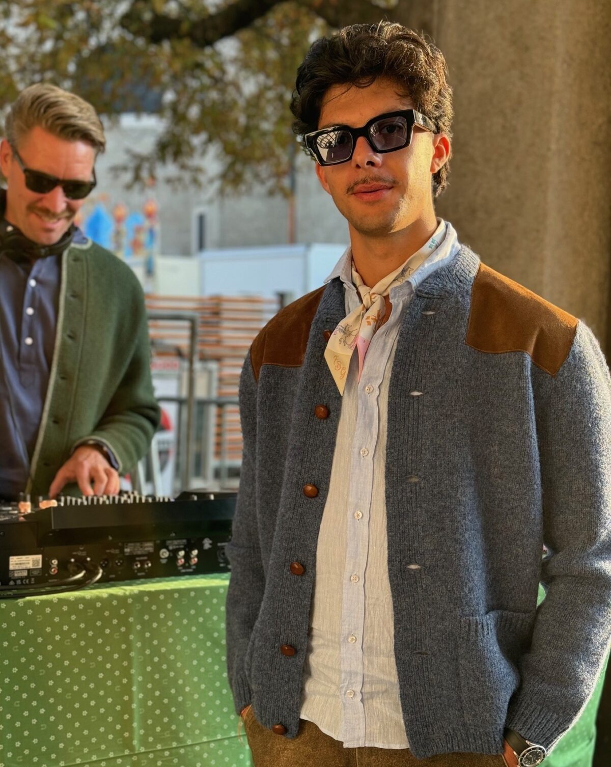 Herrenstrickjacke