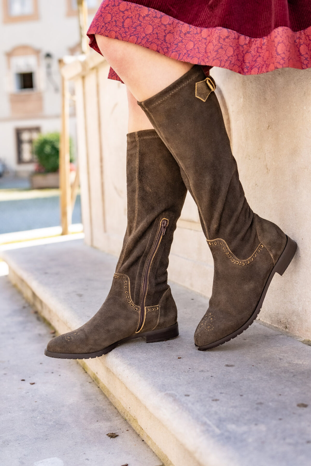 Stretchstiefel Antikbock