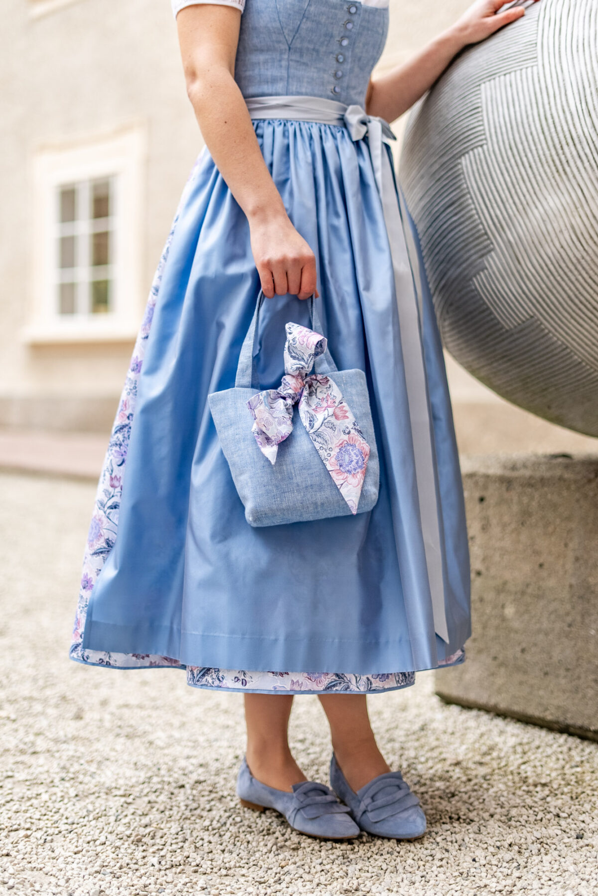 Damenschuh hellblau – Bild 3