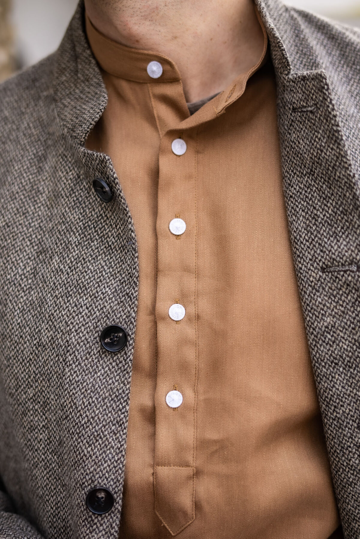 Herrenjacke aus Schurwolle – Bild 3