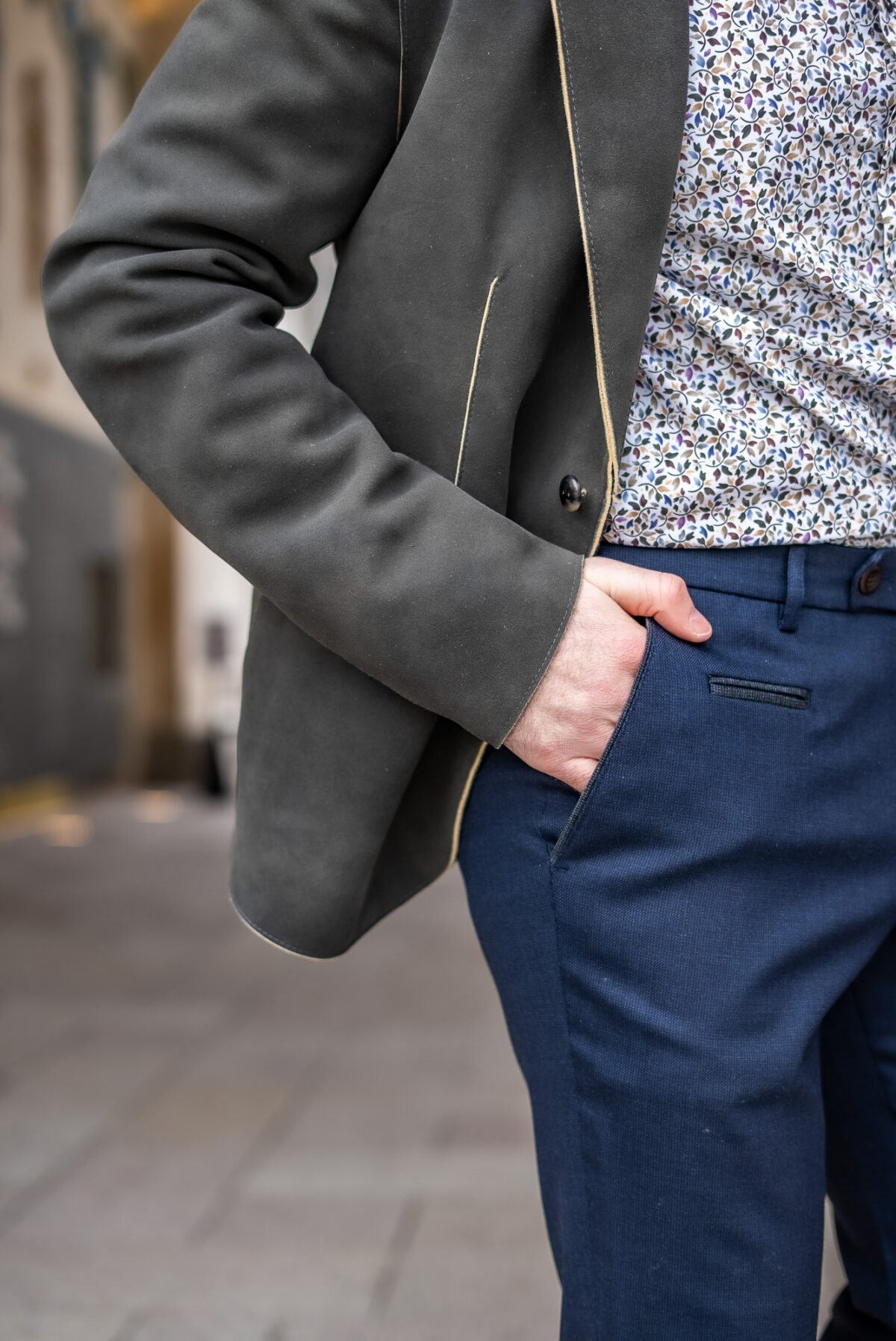 Herrenhose marine – Bild 5
