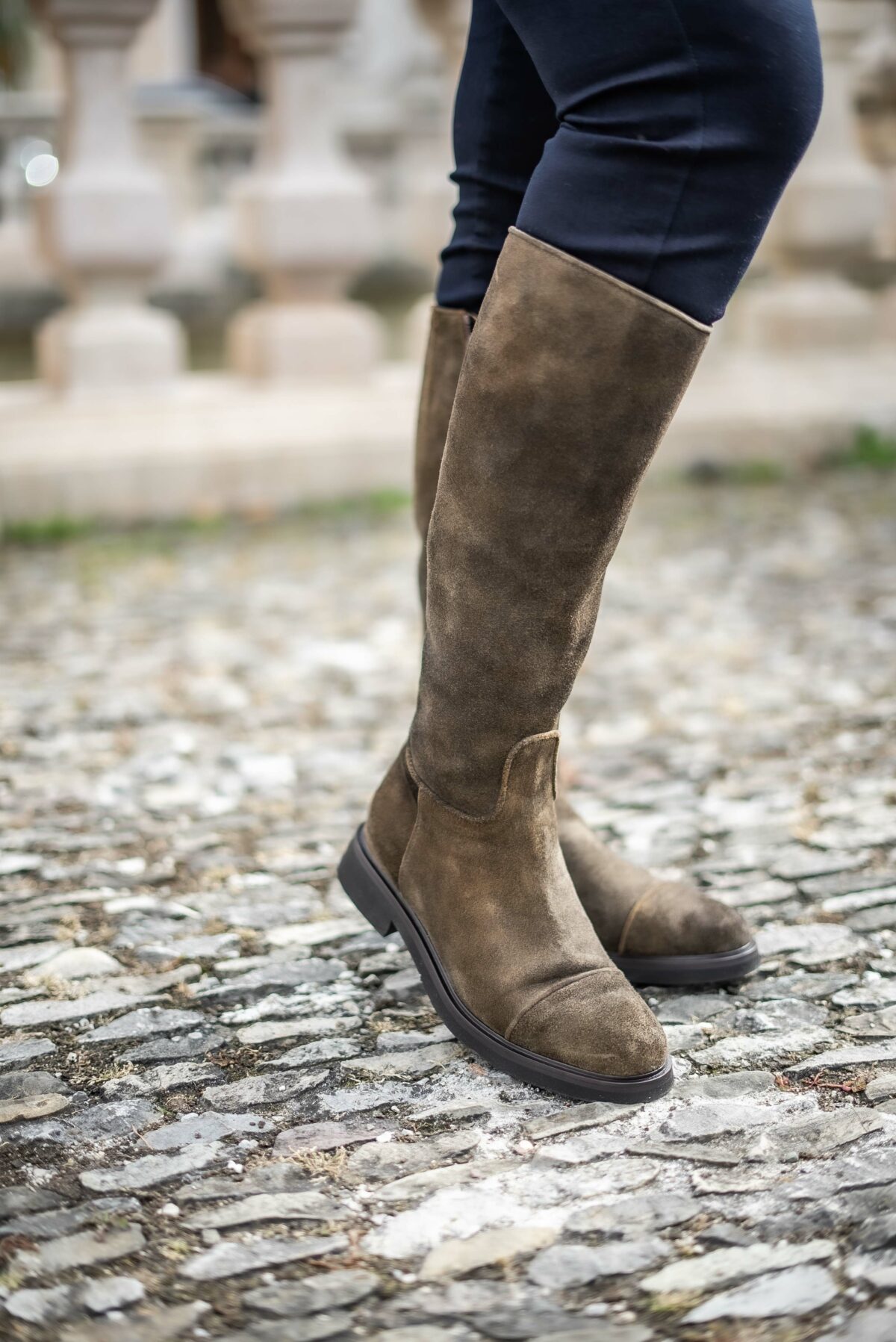 Damenstiefel aus Antikbockleder – Bild 2