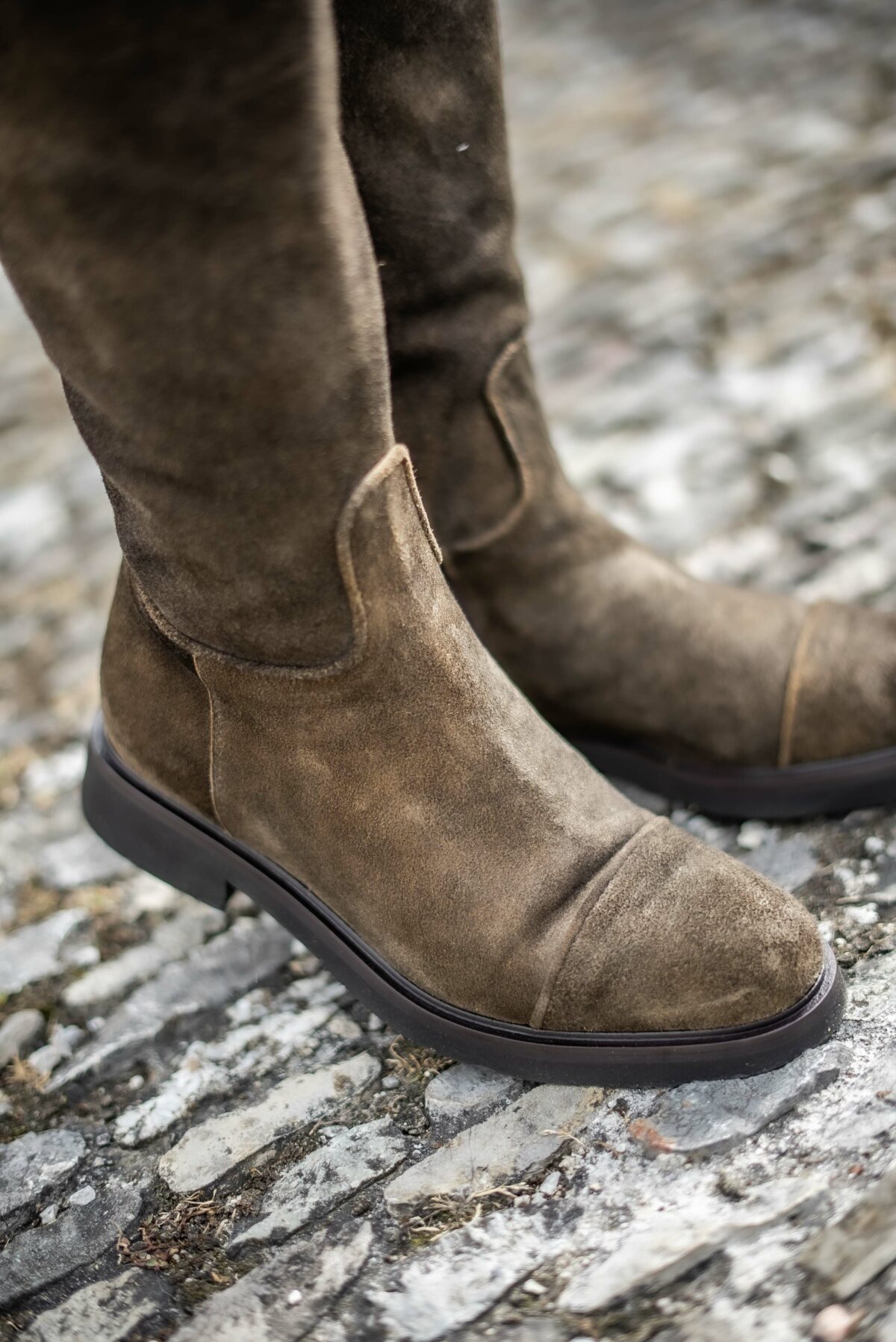 Damenstiefel aus Antikbockleder – Bild 4