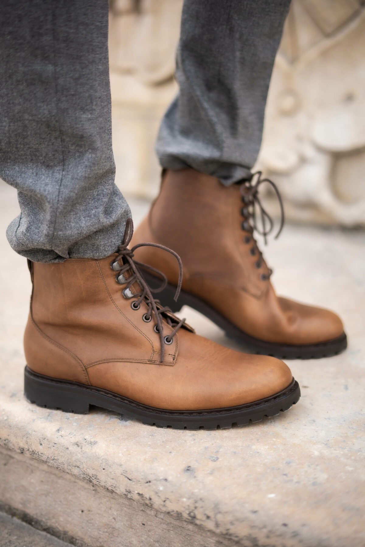 Herrenschuh in Rindsleder – Bild 3