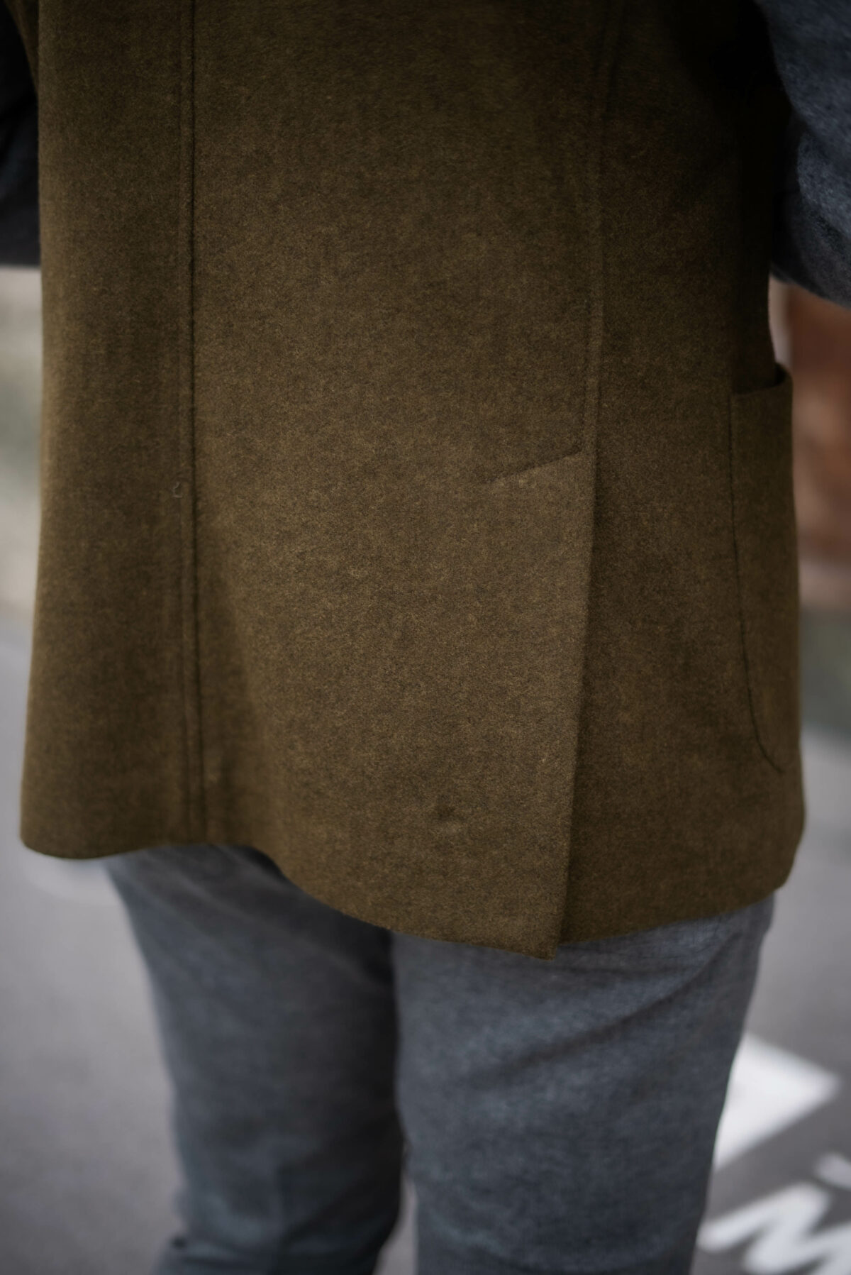 Jacke mit Loden u. Strick – Bild 5