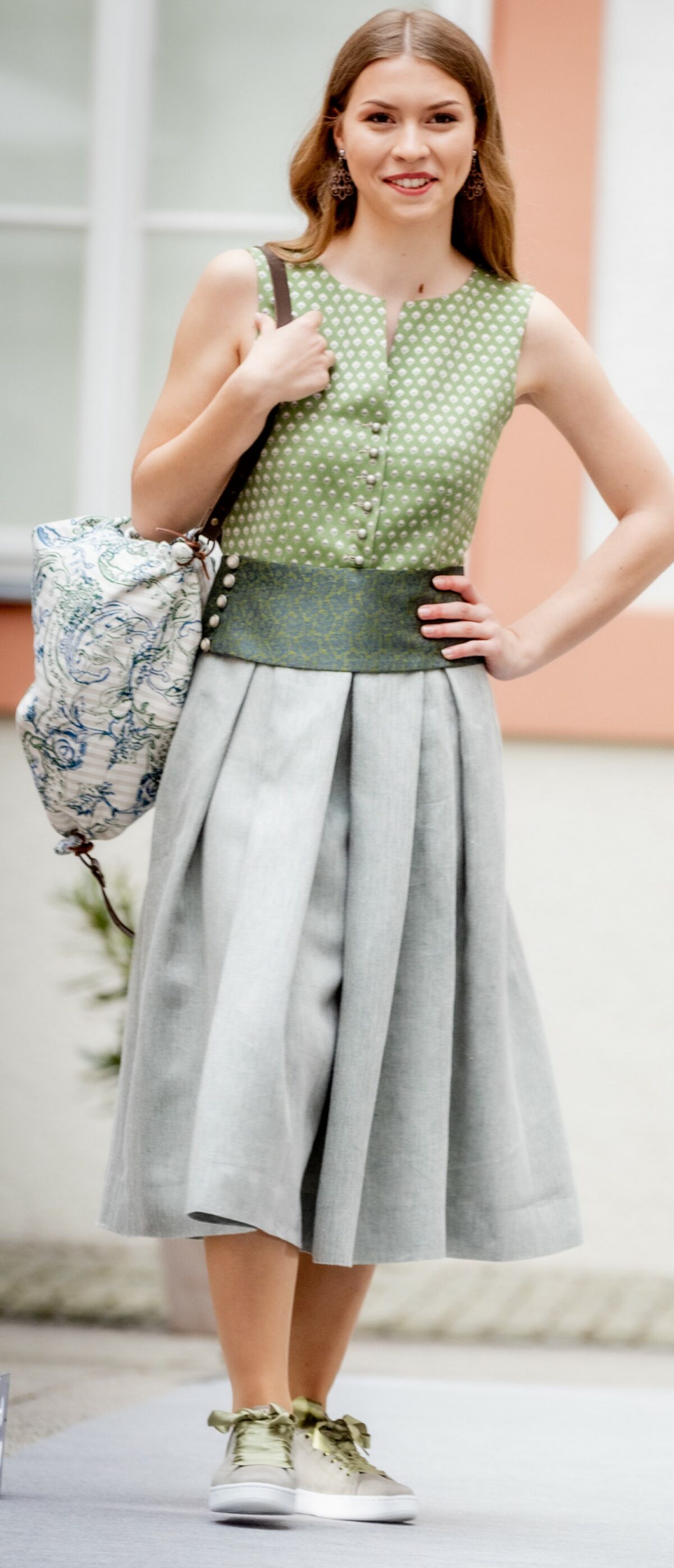 Kleid "Katha" hellgrün