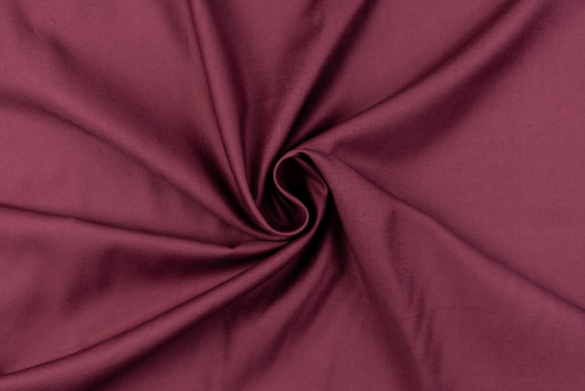 Baumwoll-Satin rosenholz Uni