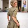 Seidenkleid mit Schärpe - Image 5