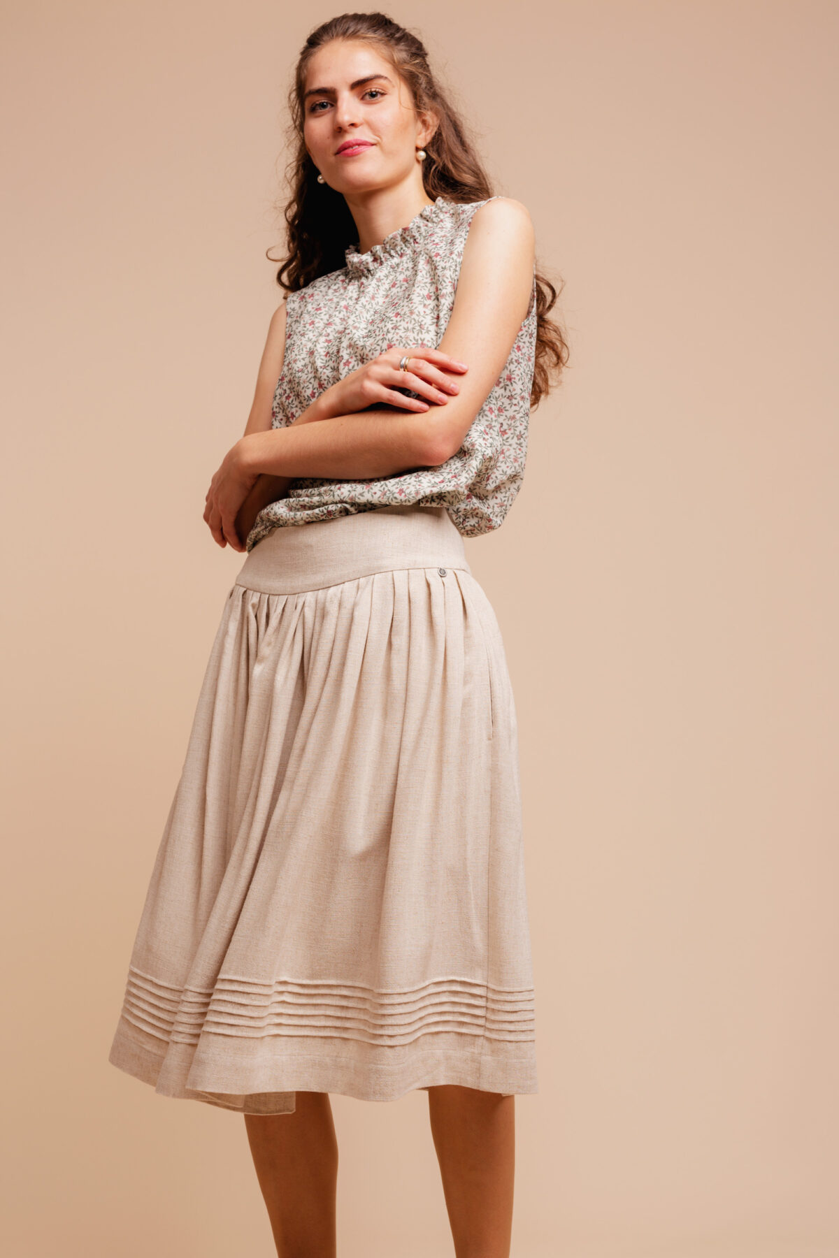 Damenbluse floral – Bild 3