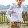 Herrenhemd gemustert – Bild 3