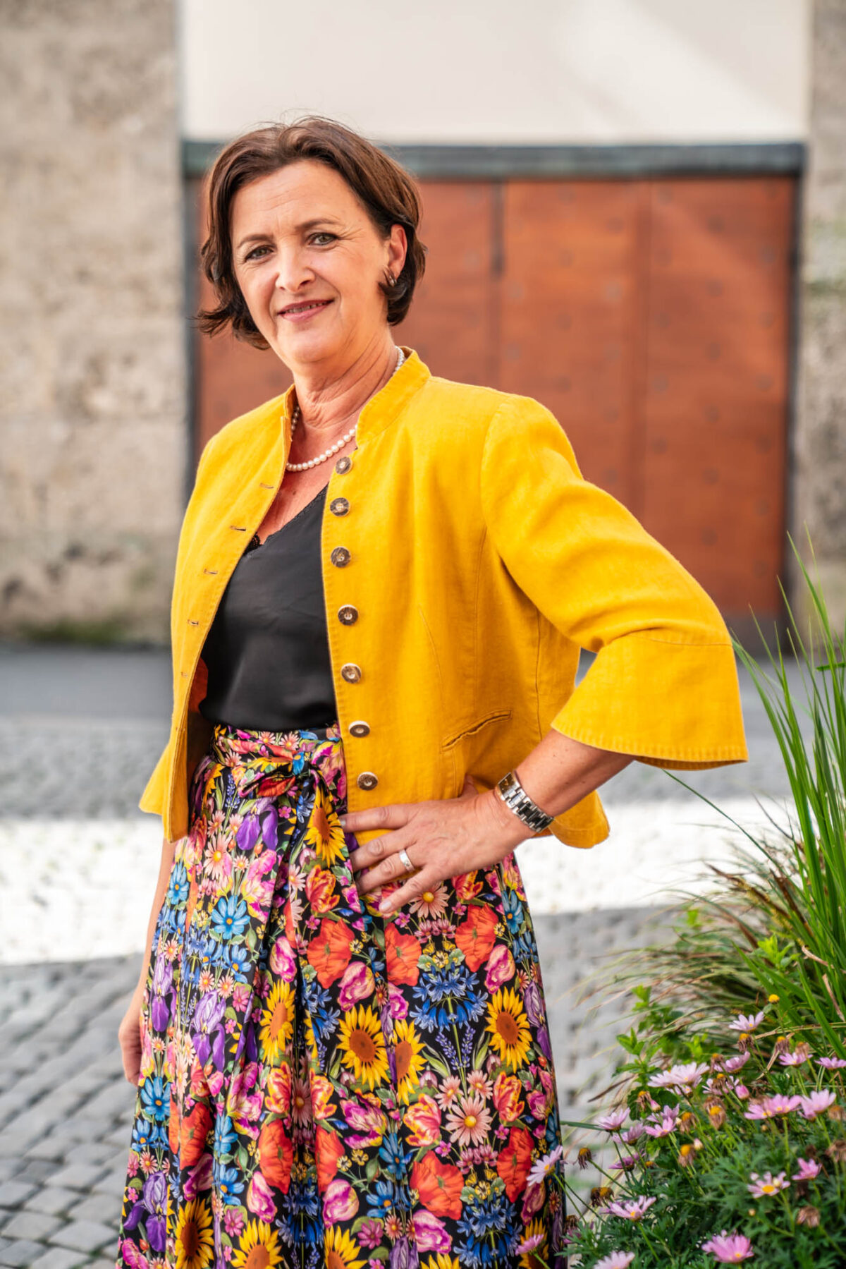 Damenjacke in Waschleinen – Bild 2