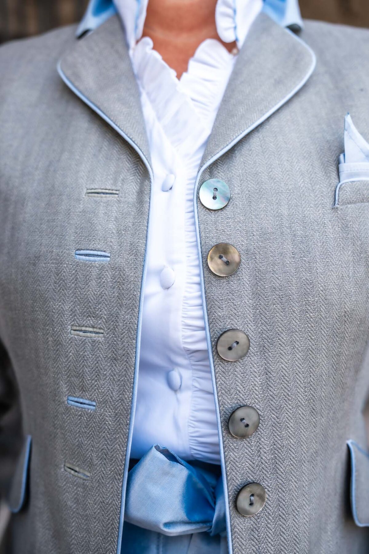 Damenblazer in  Leinen – Bild 5