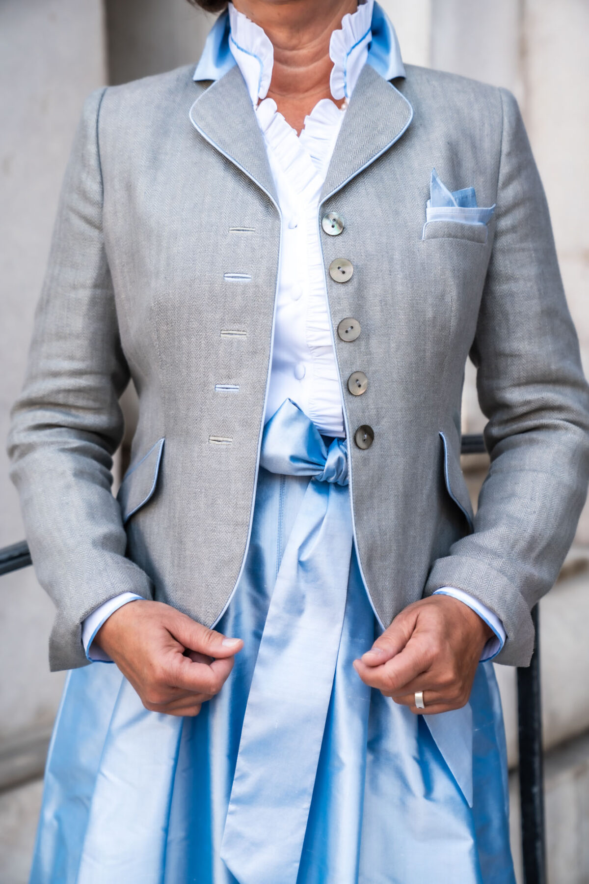 Damenblazer in  Leinen – Bild 3