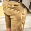 Hirschlederhose mit grüner Stickerei – Bild 3