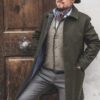 Lodenmantel mit Steppfutter olive – Bild 6