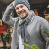 Herrenstrickjacke grau - Image 2