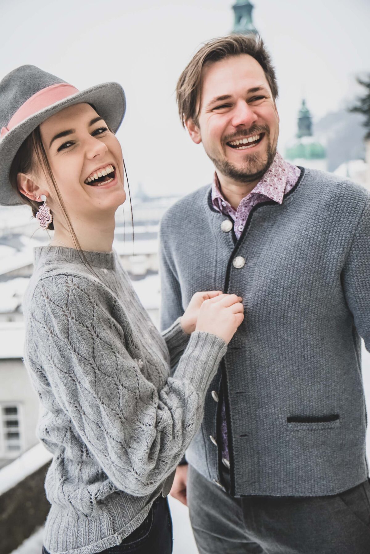 Herrenstrickjacke – Bild 6