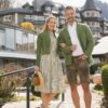 Ledershort Ziegenvelour – Bild 12