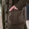 Strickjacke mit Zopfmuster - Image 3