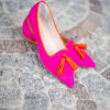 Leder Damenschuh mit Quaste – Bild 2
