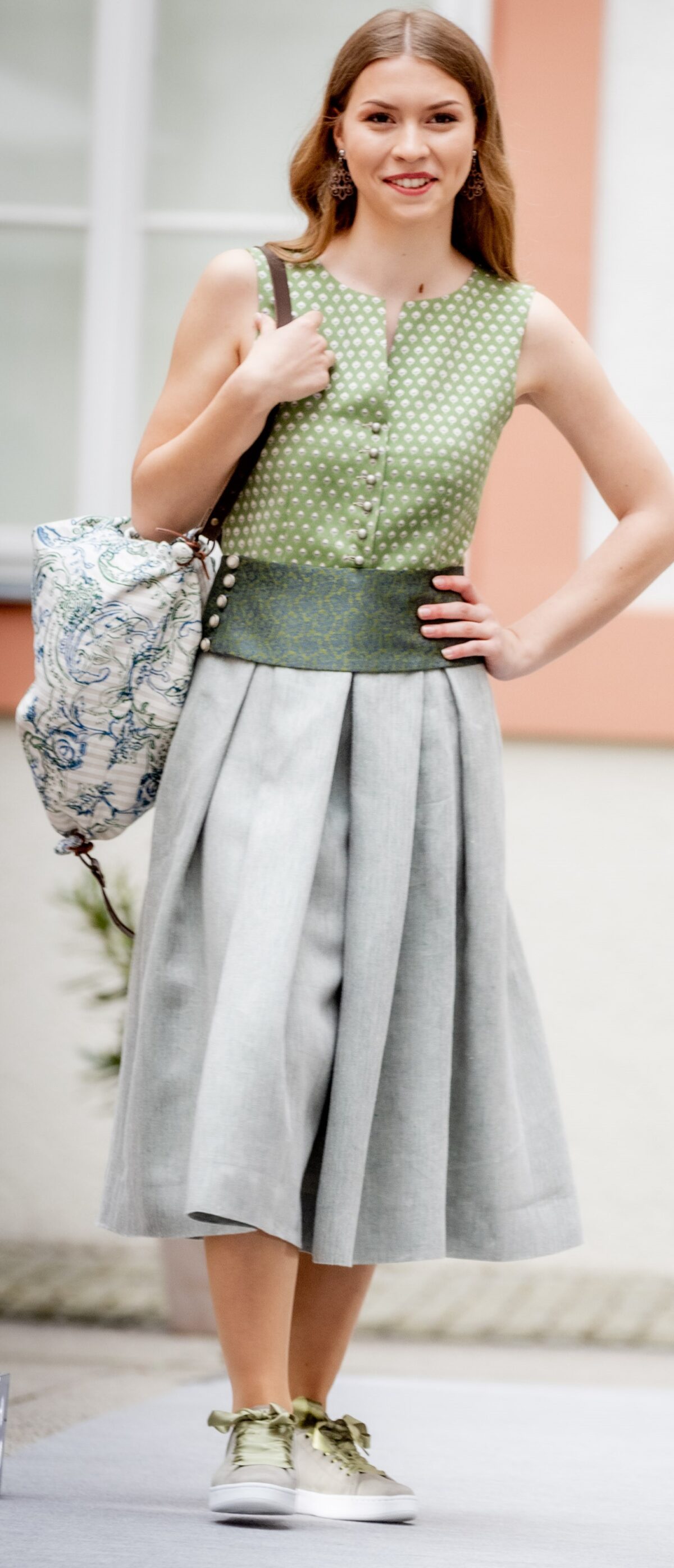 Kleid "Katha" hellgrün