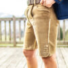Hirschlederhose mit weißer Stickerei – Bild 2