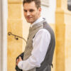 Herrenweste Gilet in Seide - Image 6