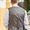 Herrenweste Gilet in Seide - Image 4