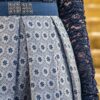 eleganter Rock "Münter" blau – Bild 2