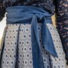 eleganter Rock "Münter" blau – Bild 3