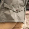 Jacke aus gewaschener Baumwolle – Bild 3