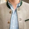 Jägerleinenjacke mit Kellerfalte – Bild 2