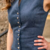 Weste "Nanni" blau – Bild 6