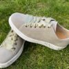 Leder-Sneaker in  khaki – Bild 2