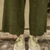 Leder-Sneaker in  khaki – Bild 5