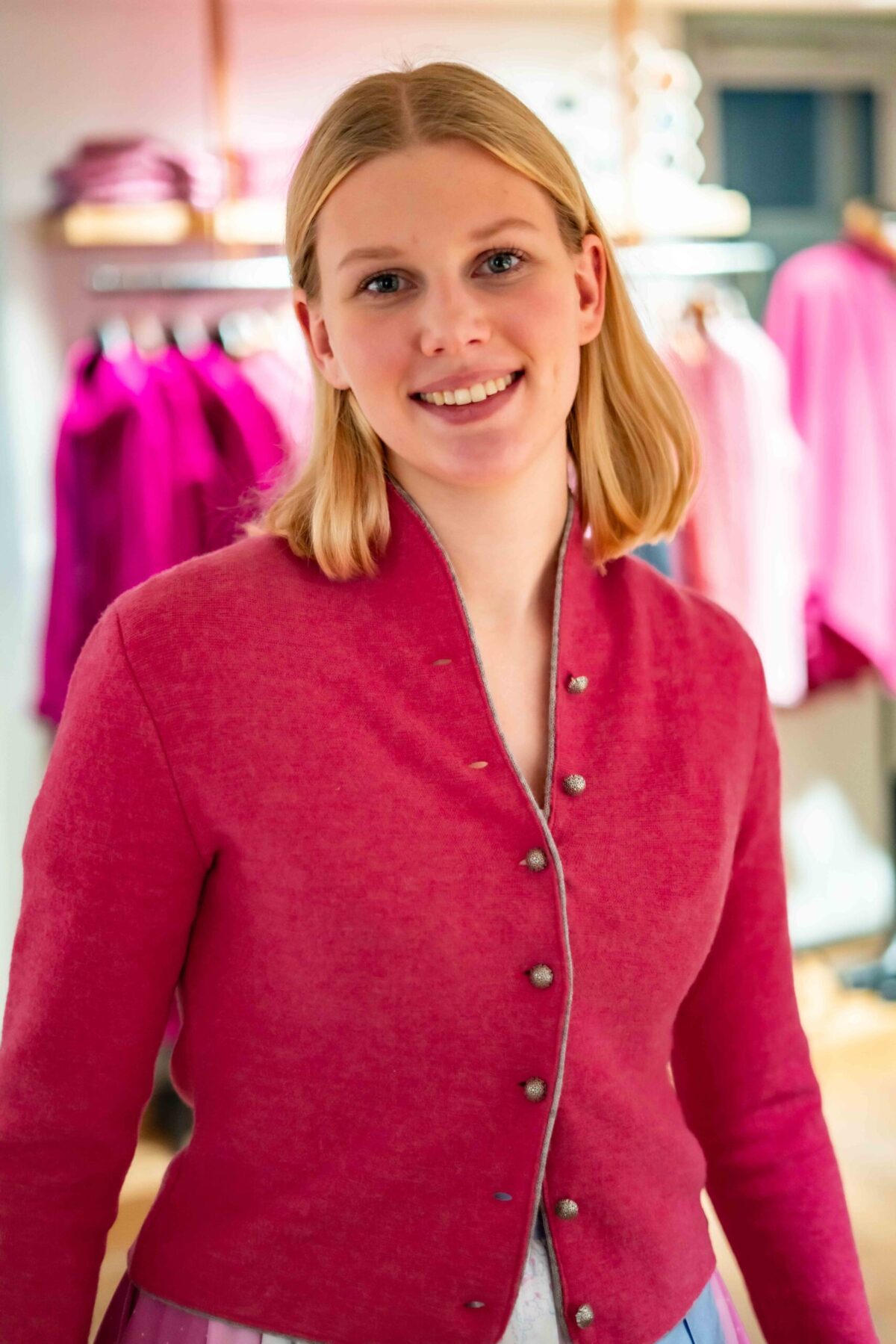 leichte Damen Walkjacke