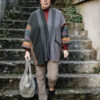Strickponcho – Bild 2