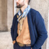 Strickjacke nachtblau - Image 3