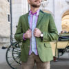 Ledershort Ziegenvelour – Bild 2