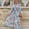 florales Sommerkleid – Bild 2