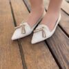 Damenschuh Lurex mit Quaste – Bild 2