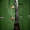 Herrenjacke in grün mit Lederpatches – Bild 4