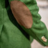 Herrenjacke in grün mit Lederpatches – Bild 3