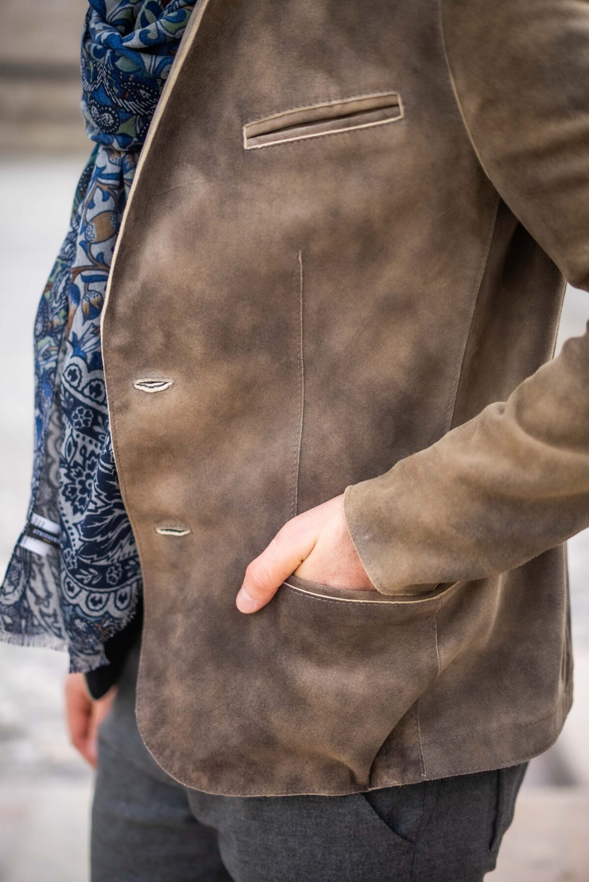 Hirschlederjacke – Bild 6