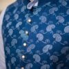 Herrenweste Blaudruck - Image 5