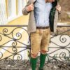 Herren Pfoad in Oxford Baumwolle – Bild 3
