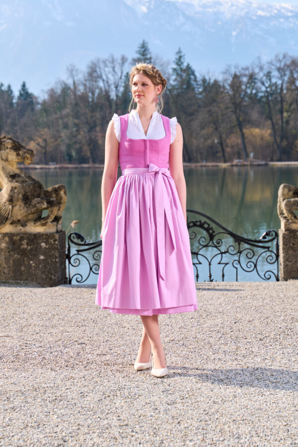 Jubiläumsdirndl Zyklame